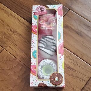 NWT Winter in Venice 3 pack Vegan Donut Bath Bombs